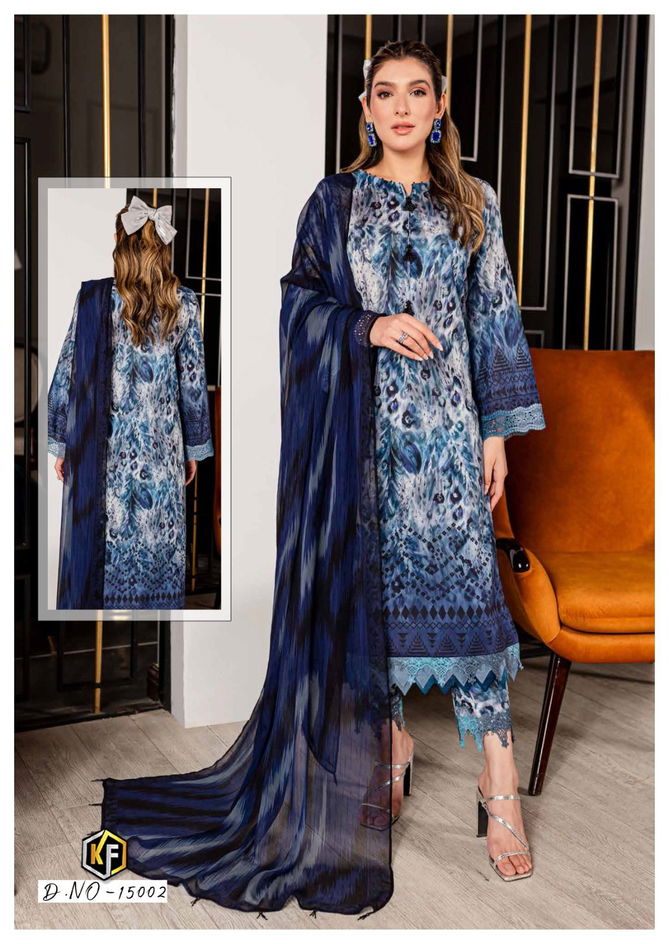 Charizma Vol 15 By Keval Printed Cotton Pakistani Dress Material Orders In India
